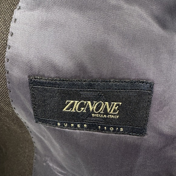 SUITSUPPLY Napoli Blazer Men's 32 Straight Slim‎ Cut Wool 2 Button Zignone Gray - Picture 11 of 14